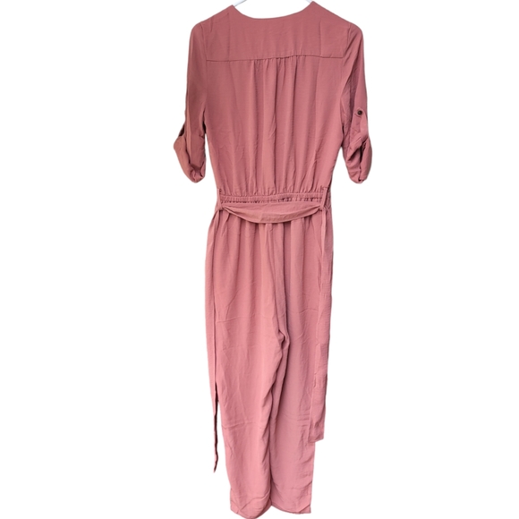Anthropolgie Maronie V-Neck Jumpsuit Size S - Picture 2 of 14